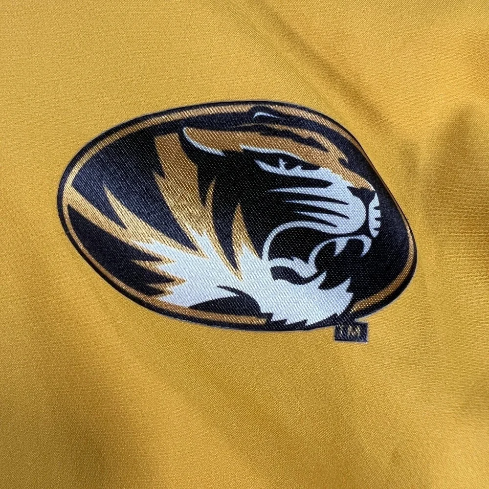 Missouri Tigers Mizzou Jacket Mens Small Nike Golf Long‎ Sleeve V Neck SEC NCAA